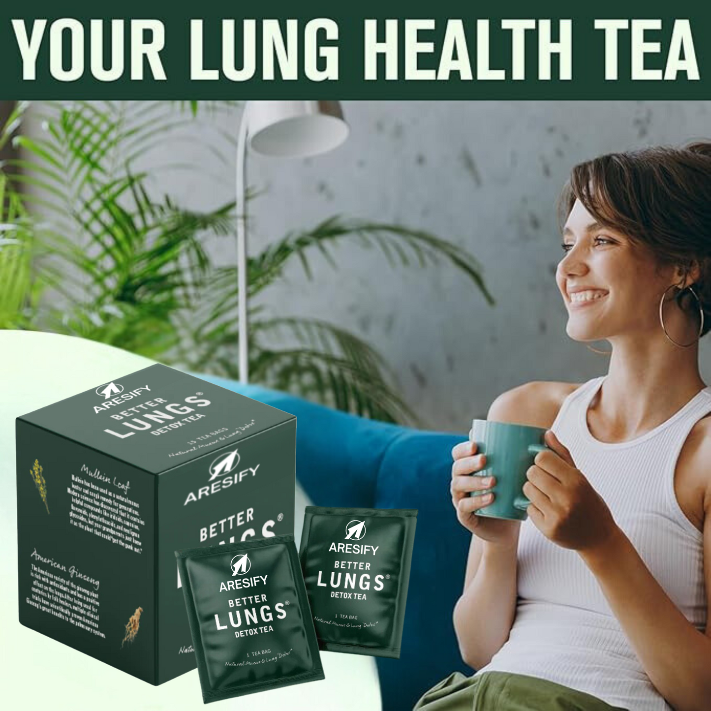 Aresify BetterLung Tea