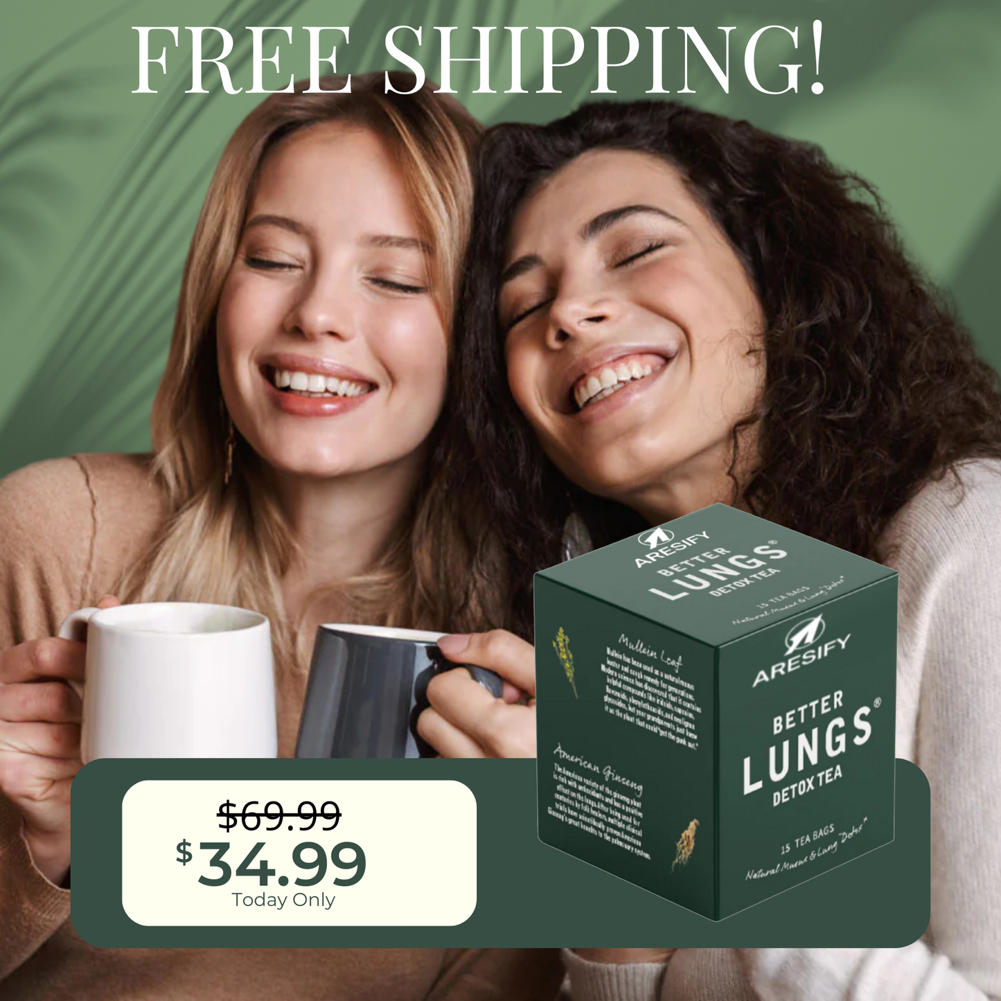 Aresify BetterLung Tea