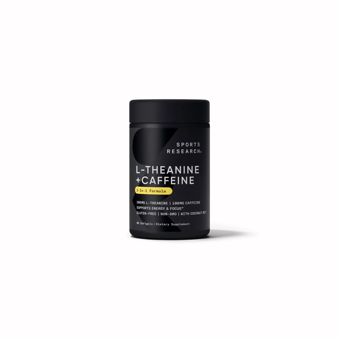 L-Theanine + Caffeine (60 softgels)