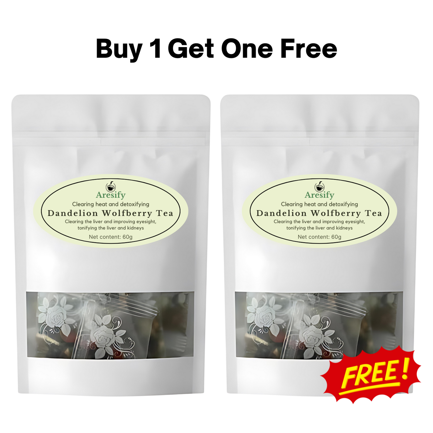 Aresify® Dandelion Wolfberry Tea