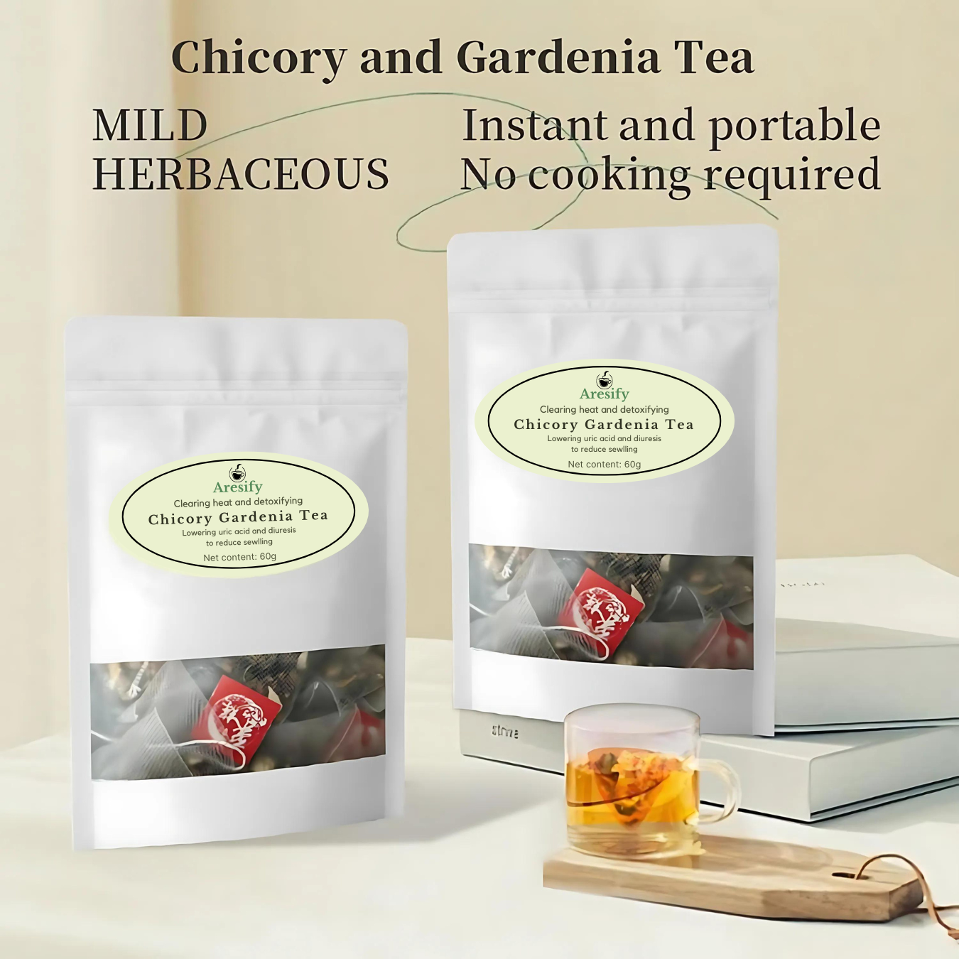 Aresify® Chicory Gardenia Tea